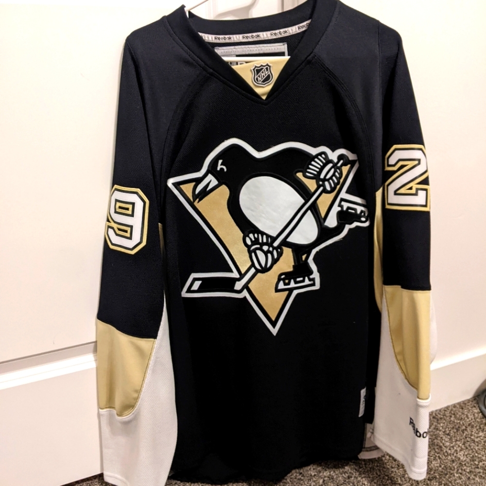 Pittsburgh Penguins Marc Andre Fleury Reebok NHL Jersey